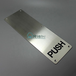 La <span class=keywords><strong>signalisation</strong></span> de <span class=keywords><strong>porte</strong></span> <span class=keywords><strong>coupe</strong></span>-<span class=keywords><strong>feu</strong></span> à garder fermée en acier inoxydable - Product Image 3