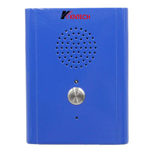 Station d'interphone SIP mains libres couleur rouge avec numérotation automatique pour ascenseur, modèle KNZD-13, fournie par l'usine - Product Image 4