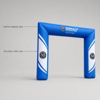 Arche gonflable personnalisée pour les campagnes marketing, promotion de la marque, portique pour les entreprises d'expositions et les organisateurs d'événements