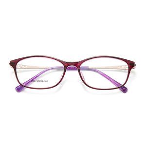 Montures de lunettes Xxx Cat Eye 52-16-140, monture complète anti-UV pour femmes - Product Image 5