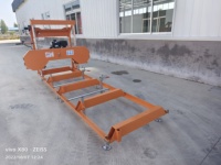 Meilleures ventes Scierie à ruban hydraulique portable à essence Machines à scier le bois