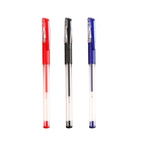 Forniture di cancelleria per la scuola all'ingrosso Design Logo neutro a base d'acqua firma penna blu rosso 0.5mm penna a sfera per gli studenti - Product Image 5