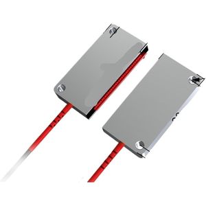 เซ็นเซอร์ไฟเบอร์ออปติกแบบลำแสงผ่านรู 12-24V DC สวิตช์โฟโตอิเล็กทริกแบบเมทริกซ์ - Product Image 1