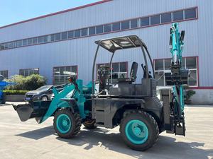 4X4 Operasi Hidrolik 3Ton 4Ton 5Ton EPA Bersertifikat Daya Lebih Besar Mini Backhoe Loader Oleh CNMC - Product Image 6