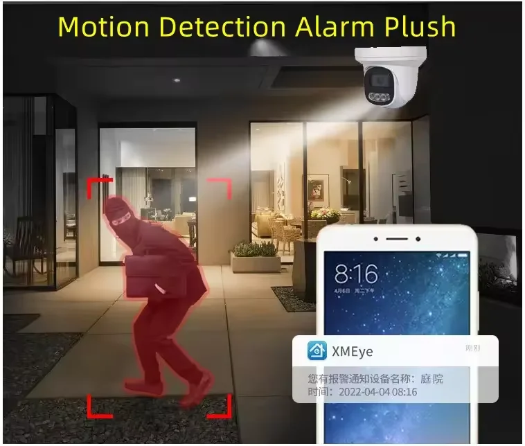 H265 4K 5MP 4MP Dome Outdoor Indoor CCTV Eyeball Network PoE IP Camera with Colorful Night Vision AI Detect People Counting · image 2