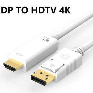 <span class=keywords><strong>Cable</strong></span> <span class=keywords><strong>Adaptador</strong></span> de DisplayPort <span class=keywords><strong>a</strong></span> HDTV, Conversor de Audio y Video para PC <span class=keywords><strong>a</strong></span> HDTV 1080P 60Hz - Product Image 5