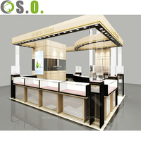 Kiosque de bijoux design et libre, table d'exposition pour magasin et centre commercial