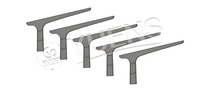 Supports de montage en acier galvanisé pour carport solaire, poteaux de support pour système d'énergie solaire