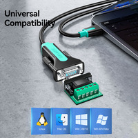 Câble Série USB vers RS485 RS422 Industriel, Convertisseur Plug & Play sans Pilote à Double Puce FT232RL+ZT485 pour PLC
