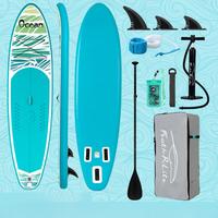 MOQ : 1 pièce, Nouvelle planche de paddle gonflable avec ailerons, Planche de surf et de paddle professionnelle pour l'extérieur