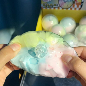 Quiet Crunch Stress Sphere - Leak Proof <b>Slime</b> Toy, Discreet Pocket Fidget for Desk Relaxation, Therapy Helper Ages 14+ - Product Image 4