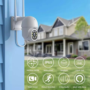 Không dây PTZ dome <span class=keywords><strong>Camera</strong></span> Kit nhà thông minh an ninh CCTV HD Pan nghiêng 2 cách âm thanh hai intercom video máy ảnh tự động theo dõi đêm - Product Image 4