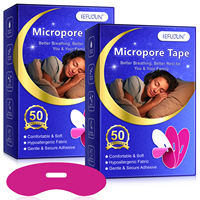 Bande adhésive microporeuse en forme de lèvres pour une meilleure respiration, bande buccale pour homme et femme, bande buccale pour dormir