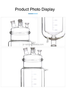 Chiedere produzione GG-17 corpo del reattore di vetro serbatoio del reattore di miscelazione agitato per reattore di vetro - Product Image 2