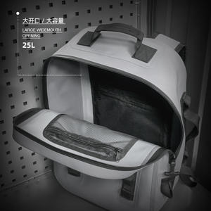 กระเป๋าเป้สะพายหลังปั่นจักรยานกลางแจ้งกีฬาความจุขนาดใหญ่วัสดุ TPU กันน้ำมีซิปกันอากาศสำหรับตั้งแคมป์ปีนเขาตกปลาเดินป่า - Product Image 4