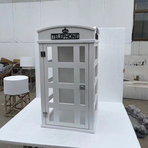 Мини-телефонные будки для аудиокниги с неоновым светом, свадебные украшения, мини-телефонная будка - Product Image 5