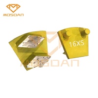 Werkmaster diamant outillage béton métal Bond Double losange plaque de meulage