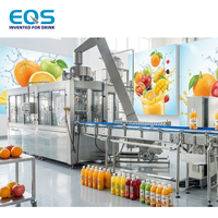 Chaîne de production de jus 3-en-1 entièrement automatique de A à Z avec pasteurisation pour bouteilles PET de jus de fruits – Prix usine