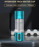 Générateur d'eau hydrogénée portable 2026 : Tasse électrolyseur H2 et bouteille pour eau riche en hydrogène