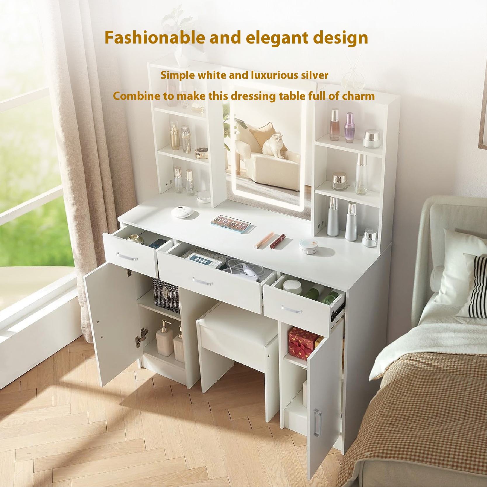 fashionable dresser Modern American 8-Drawer Dresser #1