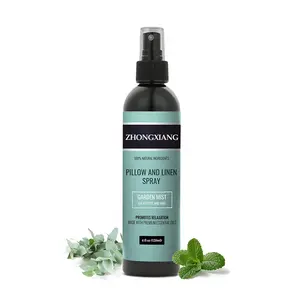 Refresh Aromatherapy Room Spray & Pillow Linen Mist with peppermint & eucalyptus essential oil for Car, Bathroom air Freshener