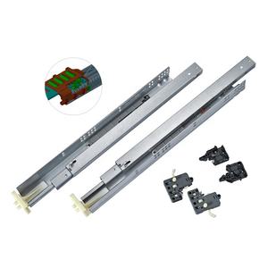 Yumuşak yakın amerikan sönümleme tampon galvanizli sac üç bölüm gizli Undermount çekmece slayt - Product Image 5