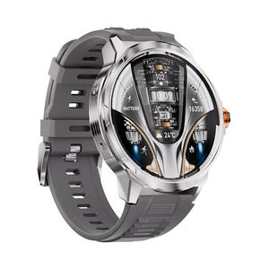 Reloj Inteligente SK50 con Batería de Gran Capacidad de 630 mAh, Pantalla IPS de 1.85 Pulgadas, Monitor de Frecuencia Cardíaca y Oxígeno en Sangre, Monitor de Sueño para Hombres con Correas de Acero - Product Image 6