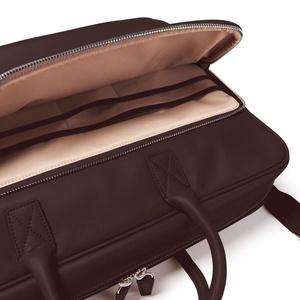 Sac à main en cuir véritable marocain de grande capacité, tendance, avec protection RFID, durable, pour ordinateur portable, voyages d'affaires, sacs à main pour hommes - Product Image 3