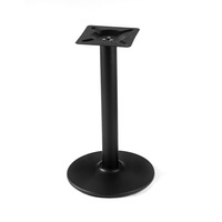 Pied de Table métallique en fonte, douille, meubles traditionnels, ronds, en métal, pour repas et café, vente en gros, 1 pièce
