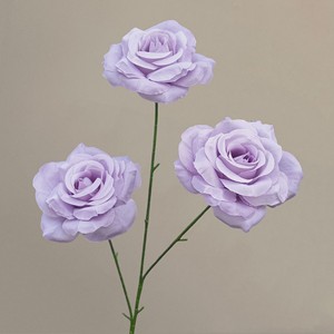 Decoración de Fondo para Boda con 3 Rosas Artificiales de Diamante, para Ceremonia y Recepción, 66 cm, Decoración en Oferta, Rosas de Seda - Product Image 2