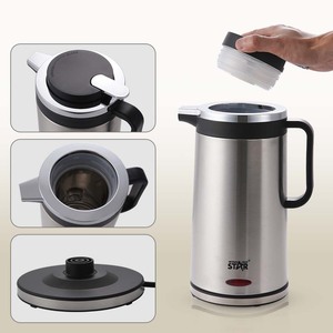 Winning Star Electric <b>Kettle</b> 1.5L Stainless Steel Auto Shut off <b>Keep</b> <b>Warm</b> 1.2m Power Cord - Product Image 3