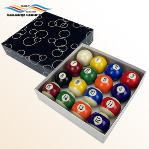 Juego de <span class=keywords><strong>Bolas</strong></span> de <span class=keywords><strong>Billar</strong></span> S.Q.F, 16 Piezas, <span class=keywords><strong>Bolas</strong></span> de <span class=keywords><strong>Billar</strong></span> de Tamaño Completo Numeradas del 1 al 15 con Bola Blanca, <span class=keywords><strong>Bolas</strong></span> con Rayas Sólidas para Mesa de <span class=keywords><strong>Billar</strong></span>, Sala de Juegos - Product Image 2