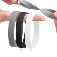Bande de Résistance en Silicone pour Correction des Hallux Valgus, Entraînement Orthopédique, Étirement, Couleur Unie, Silicone Lisse, Flexibilité et Rebond pour les Orteils
