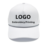 Gorra Deportiva de 5 Paneles de Algodón Puro de Alta Calidad con Lazo, Logotipo de Marca Personalizado Bordado e Impreso, Venta al por Mayor, Regalo Corporativo de Fábrica