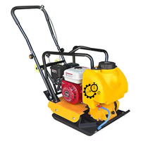 Compacteur de plaques vibrant à essence diesel réversible à sens unique 150 kg 220 V Garantie 1 an Compacteur de plaques de sol
