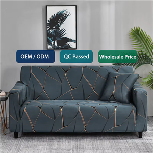 Style européen couture couleur élastique Jacquard tissu extensible forme 2 places 3 places <span class=keywords><strong>canapé</strong></span> <span class=keywords><strong>housse</strong></span> de <span class=keywords><strong>canapé</strong></span> - Product Image 1