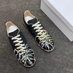 Scarpe da Allenamento M6 Deen 2026 Nuovo Stile Sportivo Casual Design Graffiti Versatile in Vera Pelle Tendenza Moda Bianche per Coppia - Product Image 4