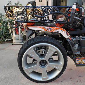 Vollgummireifen 8-Zoll Lenkrollen für Senioren-Elektromobil mit 200/57 Schubkarren-Gummirädern Elektrisches Vierradfahrzeug - Product Image 1