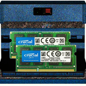 Módulo de Memoria <span class=keywords><strong>DDR3</strong></span> para Portátil, Original, <span class=keywords><strong>4GB</strong></span> 8GB, 1866MHz 1600MHz 1333MHz, 204 Pines, SODIMM, Crucial - Product Image 2