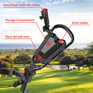 Alta qualità elettrico telecomando Golf Trolley con lega di alluminio durevole telaio a lungo raggio <span class=keywords><strong>Follow</strong></span> <span class=keywords><strong>Me</strong></span> controllo Golf Trolley - Product Image 6