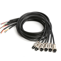 Connecteur 2 3 4 5 6 broches Aviation Pin Cable Plug Waterproof Socket Aviator Circular Female GX12 Series Connector Cable