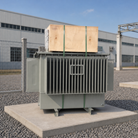 Transformateur de distribution immergé dans l'huile OEM personnalisé 200 kVA, 10 kV à 400 V, triphasé Dyn11 pour alimentation industrielle