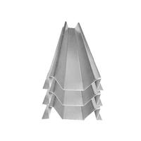 Gouttière photovoltaïque en zinc-aluminium-magnésium fournie par le fabricant, bordure latérale en forme de M, gouttière secondaire, Chine continentale