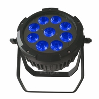 Penggunaan Luar Ruangan Bebas Genggaman Pernikahan 9X18W WDMX Daya Baterai Mencuci Par LED IP65