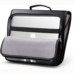 Sacoche de transport pour ordinateur de bureau Case-it, avec fermeture Mighty Zip Tab et anneaux en O de 3 pouces - Product Image 1