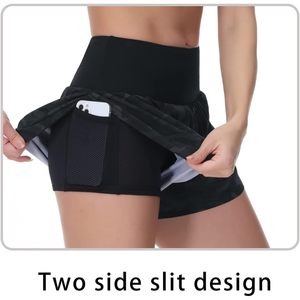 Shorts Deportivos de Secado Rápido para Mujer, Cintura Alta con Forro de Malla, Camuflaje Negro, Talla Extra Grande, Shorts para Entrenamiento y Tenis - Product Image 6