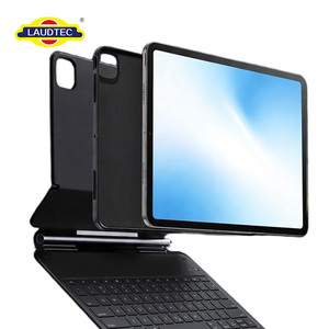 เคสคีย์บอร์ดแบบถอดได้สำหรับ iPad 11 นิ้ว รุ่น OEM พร้อมแทร็คแพด, ไฟ RGB, รูปแบบ US/UK, 64 ปุ่ม, ที่เก็บปากกา และฝาปิดแบบถอดได้ - Product Image 4