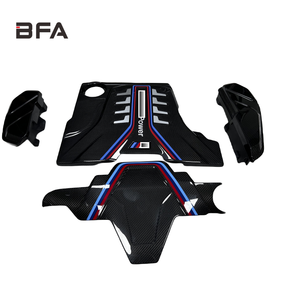 Para <span class=keywords><strong>BMW</strong></span> F90 M5 <span class=keywords><strong>M8</strong></span> F92 F91 cubierta mejorada del compartimento del motor de fibra de carbono seca de la batería - Product Image 2