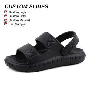 Sandalias de Hombre OLICOM al por Mayor con Logotipo Personalizado, Suela Suave, Cómodas, Antideslizantes, Acolchadas, con Correa Trasera Ajustable - Product Image 1