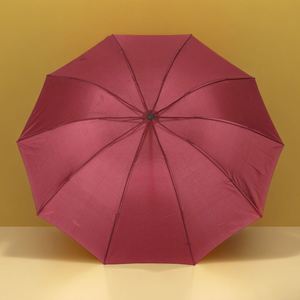 Parapluie pliable grand format coupe-vent de haute qualité, design classique avec logo, en polyester, idéal pour les voyages, vente directe usine - Product Image 3